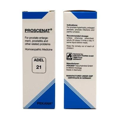 Adel 21 Proscenat Prostate Drops 20 ml - Homeopathic Drops