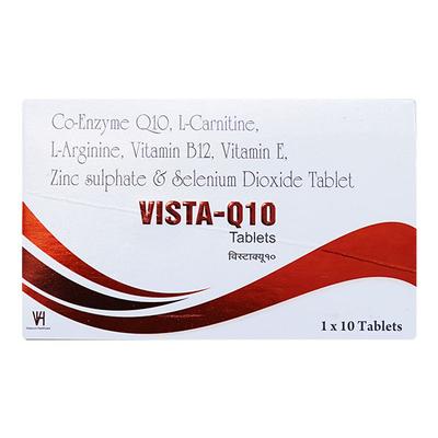 VISTA Q 10 Tablet 10's - Supplements-Sup
