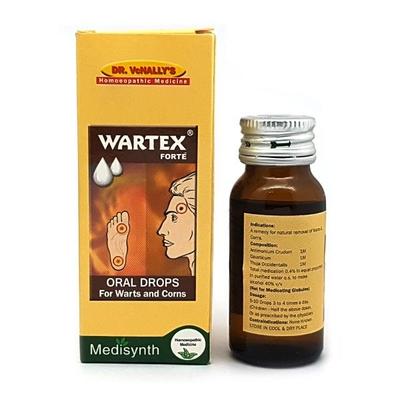 Medisynth Wartex Forte Drops 30 ml - Homeopathic Drops