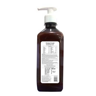 Axiom Jeevan Ras Mukti Gold Hairwash Shampoo 500 ml - Shampoos