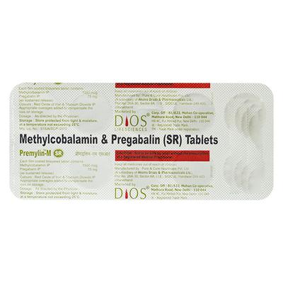 PREMYLIN M SR Tablet 10's - Neuropathic Pain-Dru