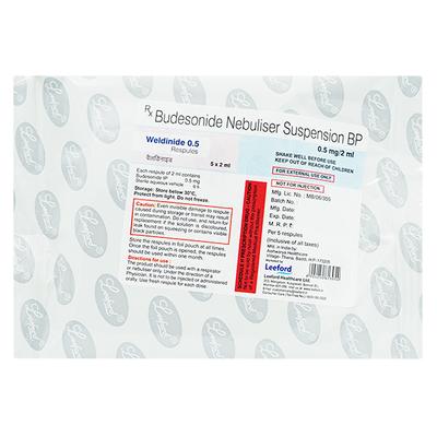 WELDINIDE 0.5 Respules 2ml (N) - Asthma/COPD-Ast