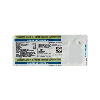 Nurokind More RF Tablet 10'S - Supplements-Vam