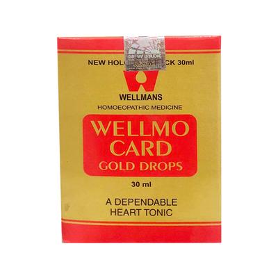 Dr.Wellmans Wellmocard Gold Drops Tonic 30 ml - Homeopathic Drops