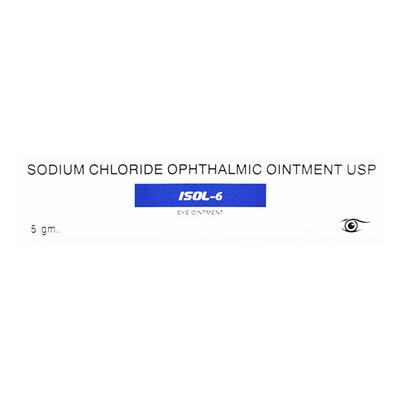 ISOL 6 Eye Ointment 5gm - Eye conditions-Oth