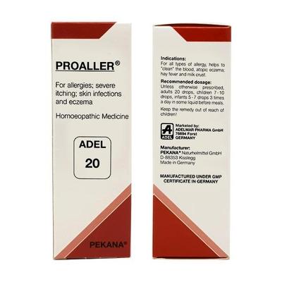 Adel 20 Proaller ALLERGY Drops 20 ml - Homeopathic Drops