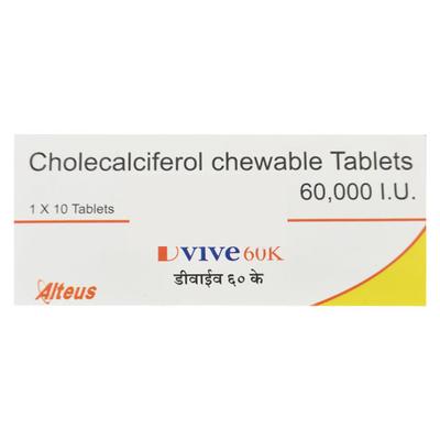 Dvive 60K Tablet 10's - Supplements-Vit