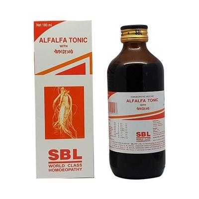 SBL Alfalfa Tonic With Ginseng 180 ml - Speciality Medicine