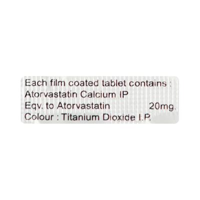 Remetor 20mg Tablet 10'S - High Cholesterol-Dys