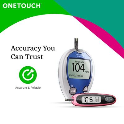 OneTouch Ultra Blood Glucose Test Strip 25's - Blood Glucose Monitors/Test Strips