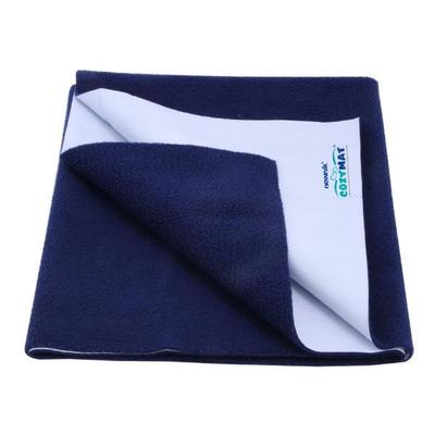 Cozymat Waterproof Bed Protector (S) - Navy Blue - Baby Bedding