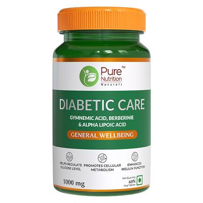 Pure Nutrition Diabetic Care Tablet 60's - Diabetes (Fitness)
