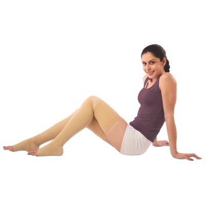 Vissco Medical Compression Adv. Stockings Open Toe and Class II (5701/5702) (M) - Knee/Ankle/Leg/Foot Supports
