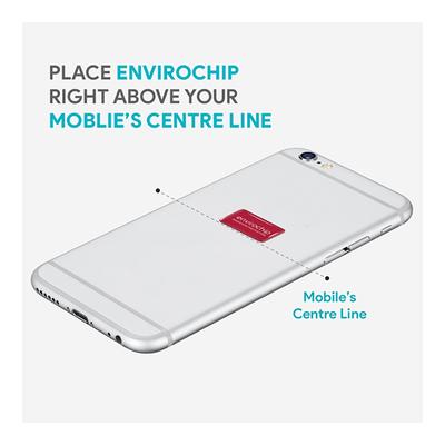 Envirochip Radiation Protection Chip - Mobile (Red) - Health Monitoring Devices
