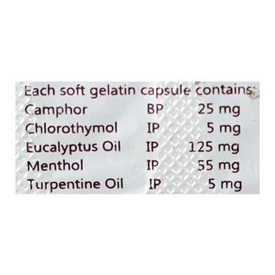 Halent Vapocap 10'S - Nasal Congestion-Nas