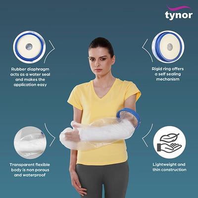 Tynor Cast Arm Cover (One Size) (C 19) - Abdomen/Neck/Arm/Elbow Supports