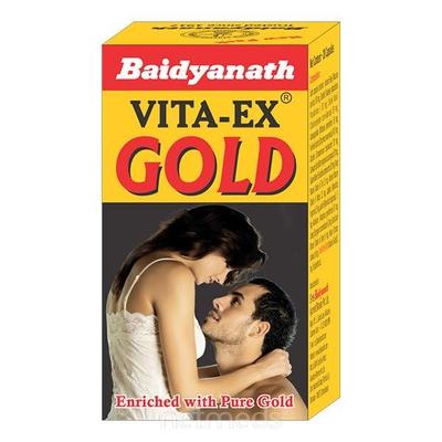 Baidyanath Vita Ex Gold Capsules 20's - Sexual Healthcare