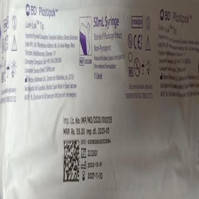 BD Plastipak Luer Lock Syringe 50 ml - Surgical Instruments