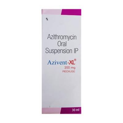 Azivent XL 200mg Syrup 30ml - Bacterial Infections-Mac