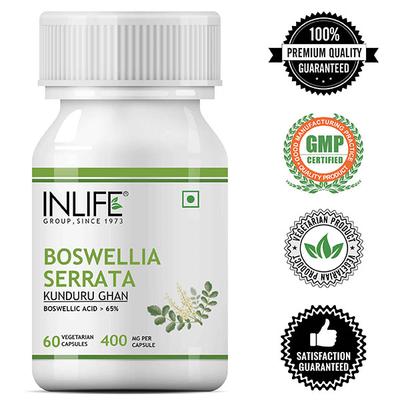 INLIFE Boswellia Serrata Capsules 60's - Herbal Dietary Supplement