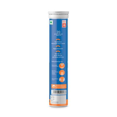 Fast&Up Reload Hydration & Energy Effervescent Tablet - Cola Flavour 20's - Energy Drinks