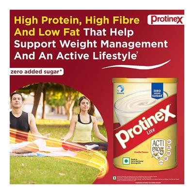 Protinex Lite Vanilla Flavour Powder 250 gm (Tin) - Protein Drink