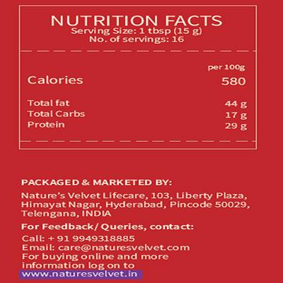 Natures Velvet Watermelon Seeds 250 gm - Diabetes Care (Ayush)