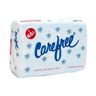 Carefree Sanitary pad (Regular) 10's - Sanitary Napkins