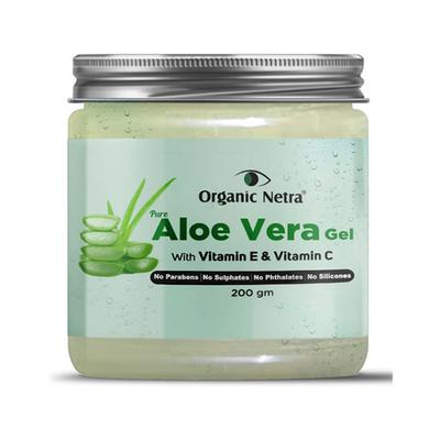 Organic Netra Aloe Vera Gel 200 gm - Face Gels