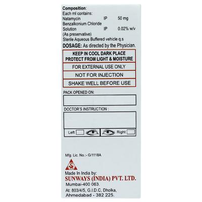 Zonat 5% Eye Drops 5ml - Eye Infections-Eaa