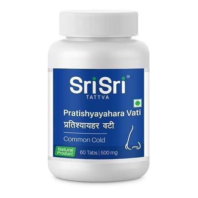 Sri Sri Tattva Pratishyayahara Vati 500 mg Tablet 60's - Speciality Medicines