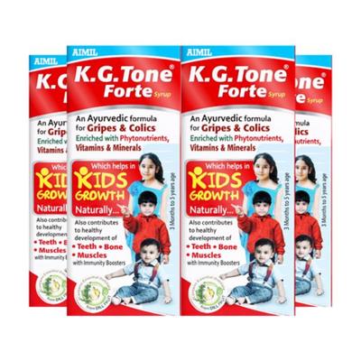 Aimil K.G. Tone Forte Syrup (Pack of 4 x 100 ml) - Speciality Medicines