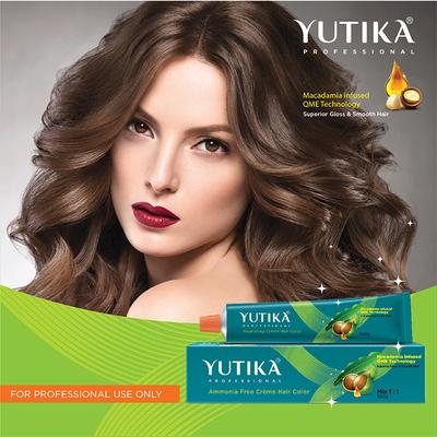 Yutika Creme Hair Color - Red Orange 100 gm - Crème