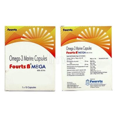 Fourts B Mega Capsule 10'S - Supplements-Vam