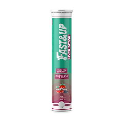 Fast&Up Liver Detox Effervescent Tablet - Mixed Berry Flavour 20's - Vital Health