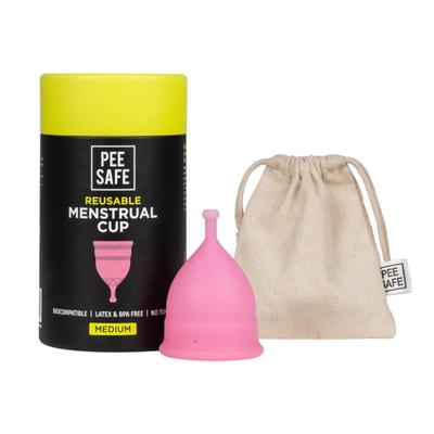 Pee Safe Reusable Menstrual Cup - (Medium) 1's - Menstrual Cups