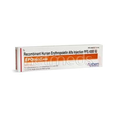 Epotrend 4000IU Injection 1's - Haematopoiesis-Hae