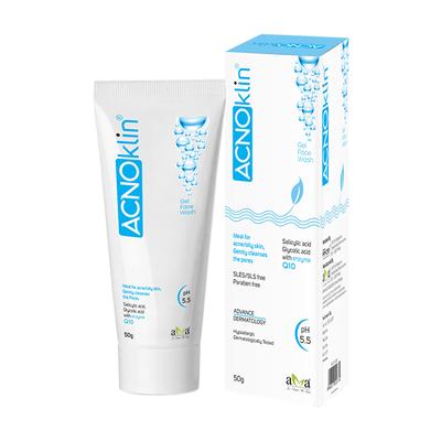 Vegetal Acnoklin Gel Face Wash 50 gm - Face Washes