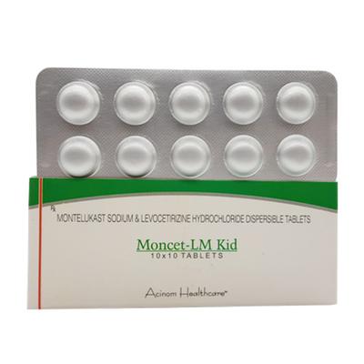 MONCET LM KID Tablet 10's - Allergies-Ant