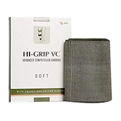Hi Grip VC Advanced Compression Bandage Soft (10 cm x 4 m) - Bandages & Dressings