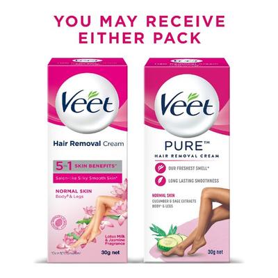 Veet Hair Removal Cream - Normal Skin 30 gm - Shaving & Hair Removal