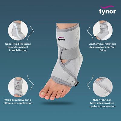 Tynor Ankle Support (Neoprene) (One Size) (J 12) - Knee/Ankle/Leg/Foot Supports