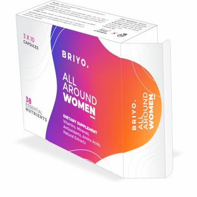 Briyo All Around Women Capsules (Pack of 3 x 10's) 1's - Women Health