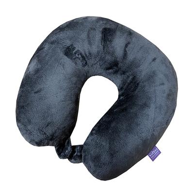 VIAGGI Microbead Travel Neck Pillow with Fleece - Gray - Others Ortho Supports