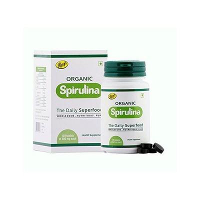 Parry Organic Spirulina Tablet 120's - Herbal Dietary Supplement
