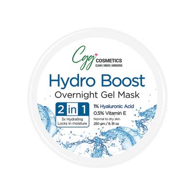 CGG Cosmetics Hydro Boost Overnight Gel Mask - Normal To Dry Skin 250 gm - Face Gels
