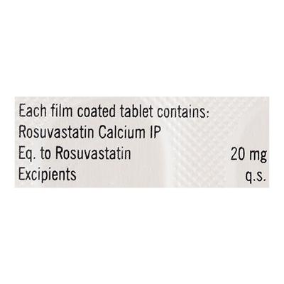 Rosuzen 20mg Tablet 10'S - High Cholesterol-Dys