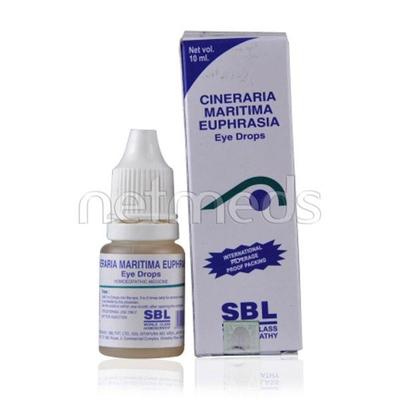 SBL Cineraria Maritima Euphrasia Eye Drops 10 ml - Homeopathic Drops