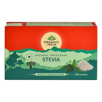 Organic India Stevia Powder Sachet 25's - Sugar Substitute