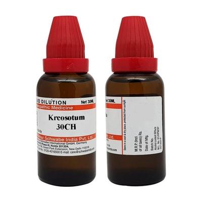 Dr.Willmar Schwabe Kreosotum 30CH Liquid 30 ML - Dilutions